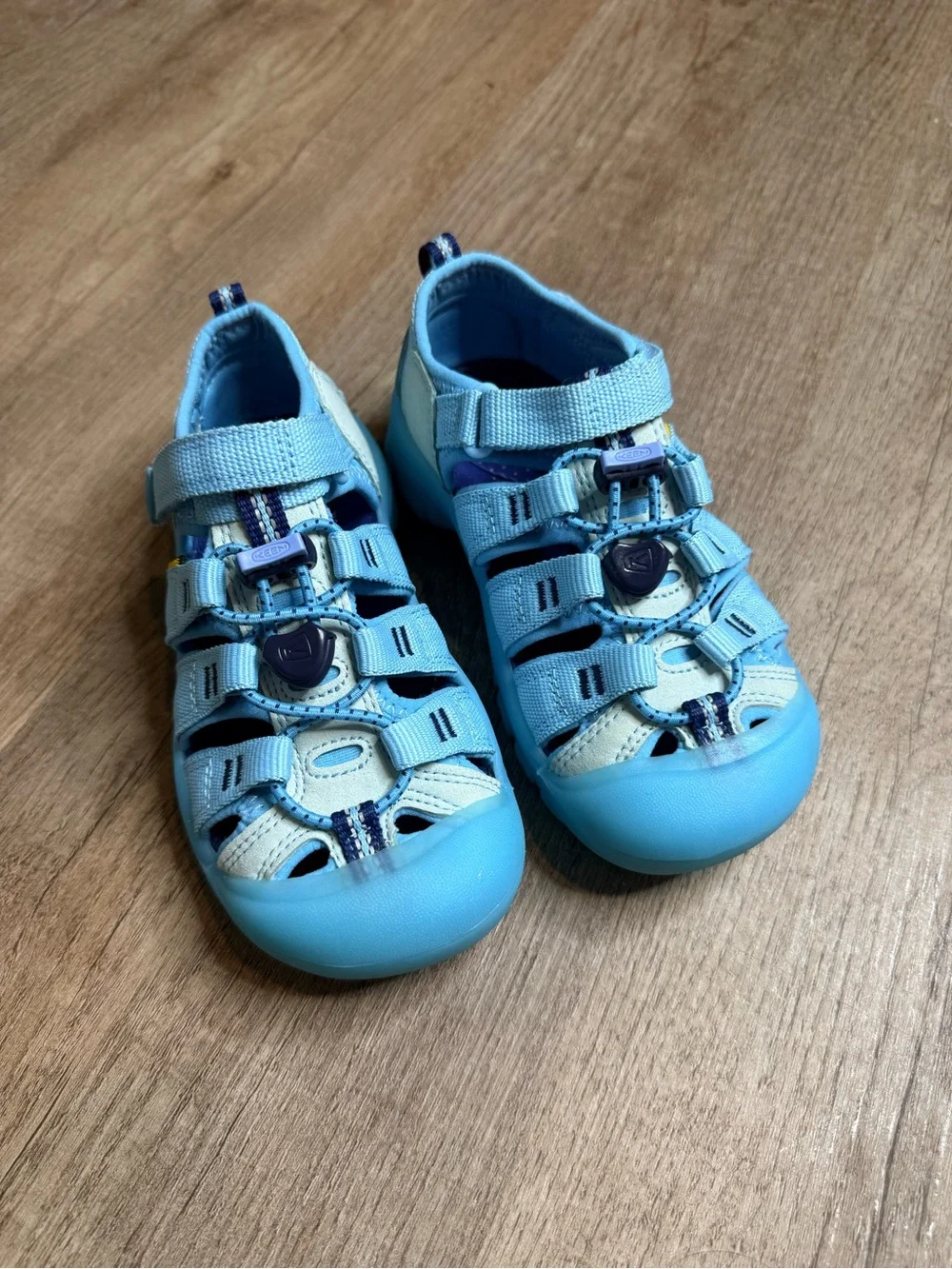 Keen Kids Light Blue Closed-Toe Sport Sandals